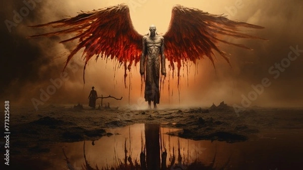 Fototapeta God devil