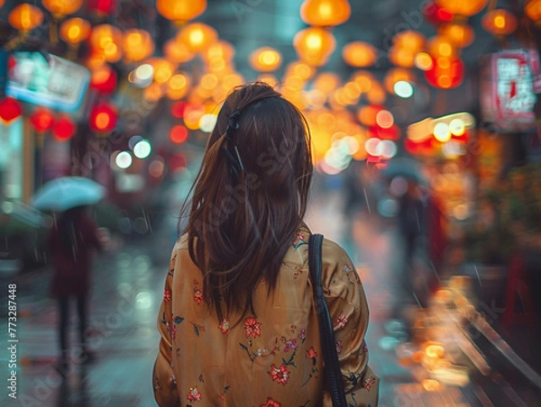 Obraz person in the street