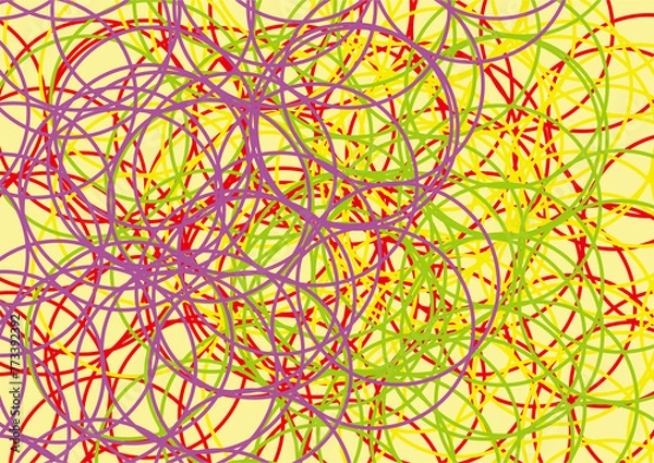 Fototapeta Confuse Circle color background good for background any media.