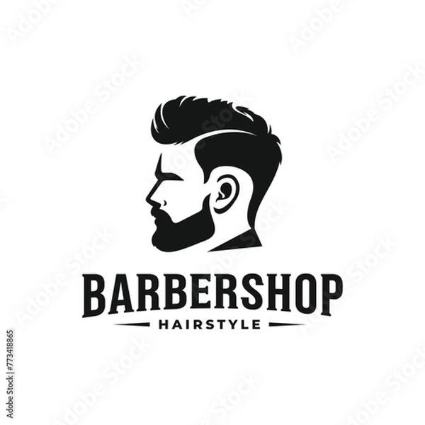 Obraz Barbershop logo vector