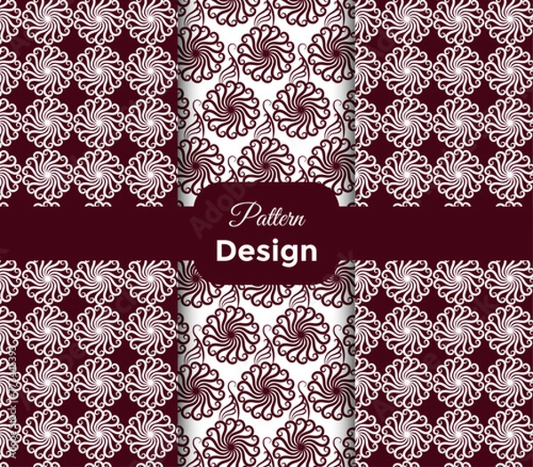 Obraz modern seamless floral pattern design template