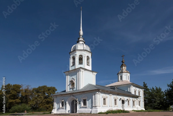 Fototapeta Alexander Nevsky Church on Cathedral Square in Vologda. Russia