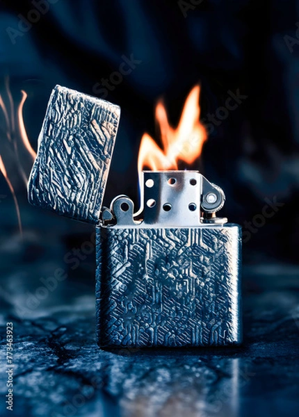 Obraz lighter on black