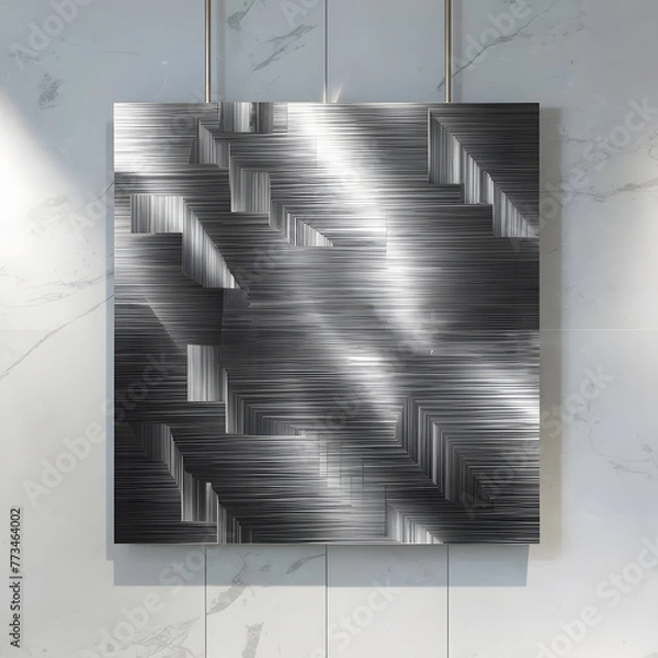 Obraz metal billboard