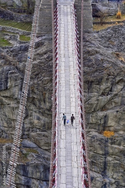 Obraz Bridge  in the mountains
