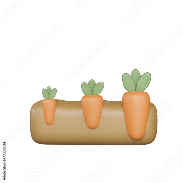 Obraz Growing Carrot