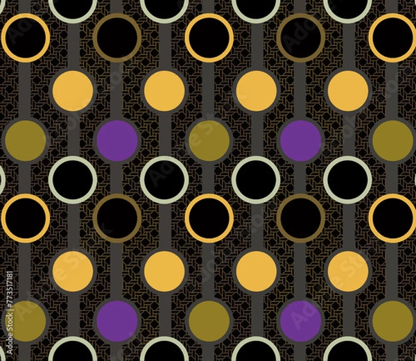 Obraz Digital And Textile Design Pattern