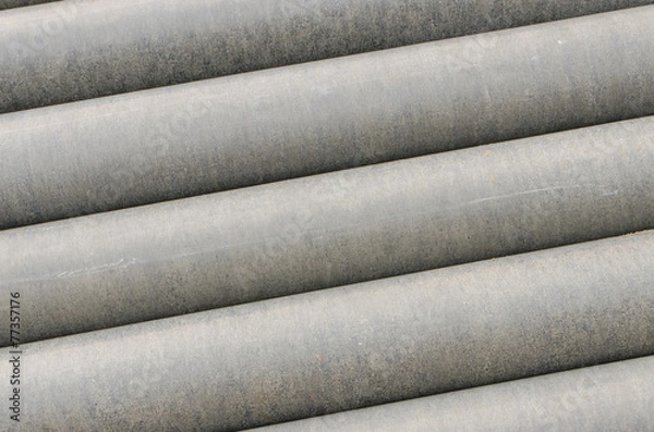Obraz Cement pipes