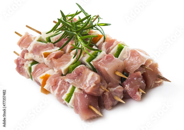 Fototapeta Pollo fresco