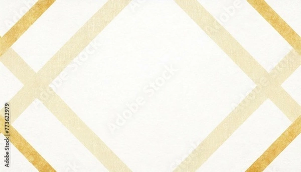 Fototapeta 白と金のエレガントな背景素材