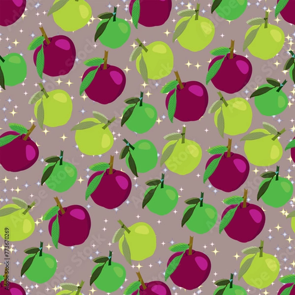 Obraz Plum pattern