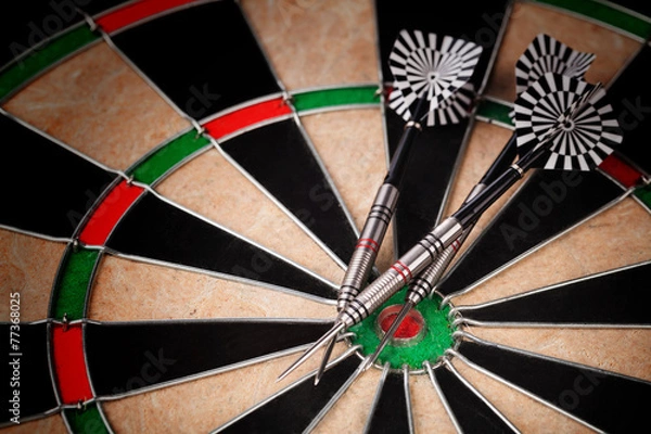 Fototapeta darts