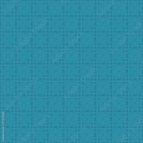 Fototapeta Abstract Islamic Geometric Stroke Pattern Design