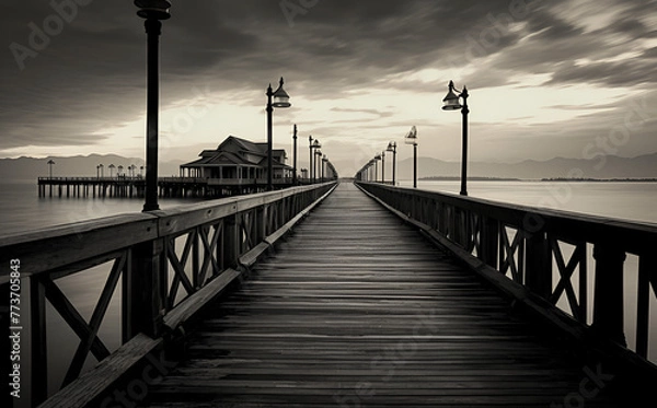 Obraz bridge over the rive



























r