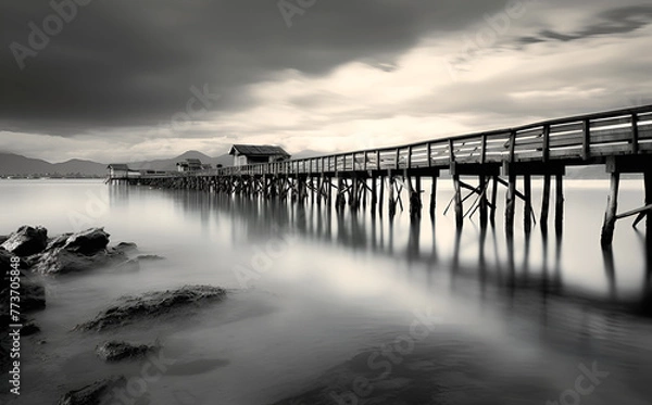 Obraz bridge over the river