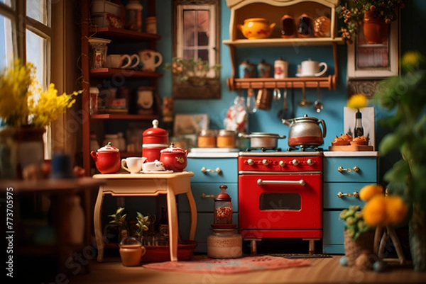 Obraz kitchen in the kitchen