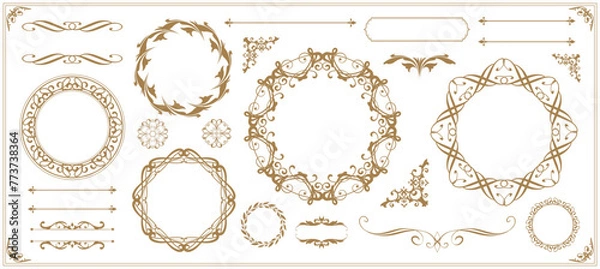 Fototapeta ビンテージフレームデザイン