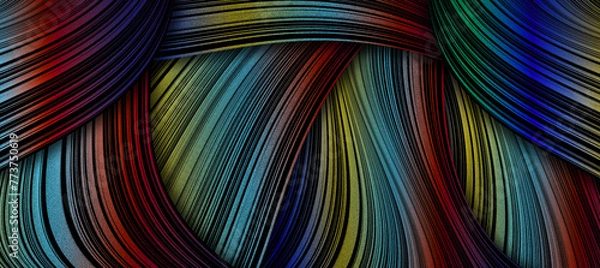 Fototapeta Abstract colorful background with noise textured