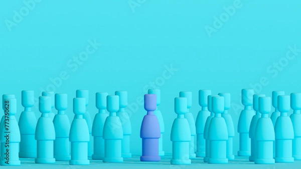 Fototapeta Selective new career recruitment sites. recruiting with online technology. unemployment finding job search for resume register job interview, find your career