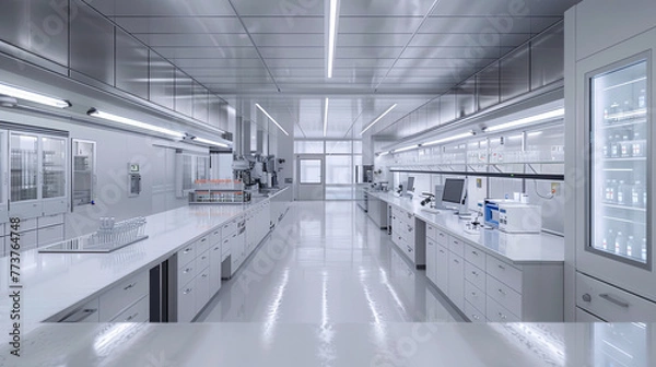 Fototapeta Customized medication development through molecular