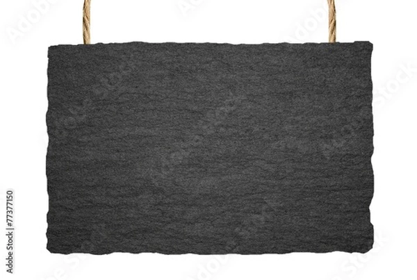 Fototapeta Schiefertafel Anhänger