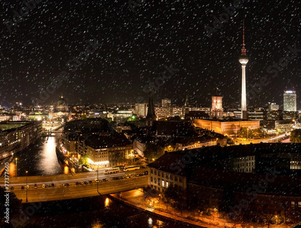 Obraz schnee in berlin