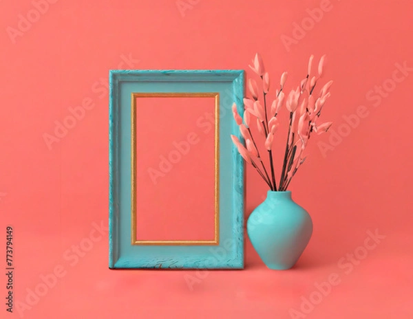 Obraz portrait mockup