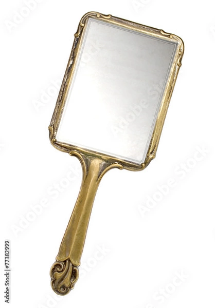 Obraz barocker Handspiegel