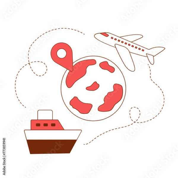 Fototapeta Shopping  Social Media