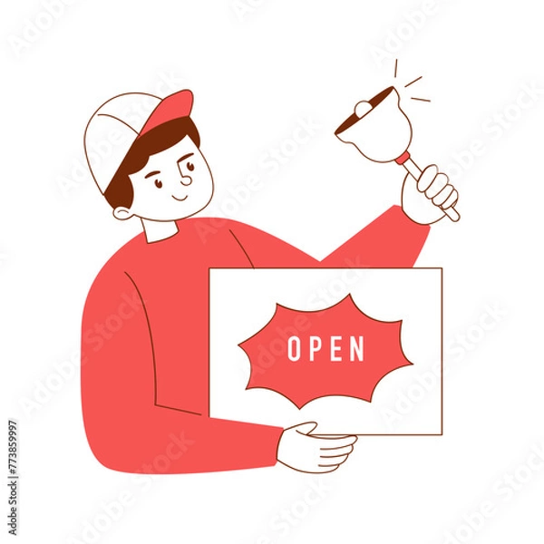 Fototapeta Shopping  Social Media