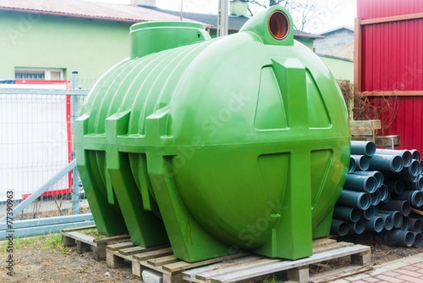 Obraz ogromny szambo