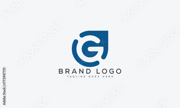Obraz letter G logo design vector template design for brand
