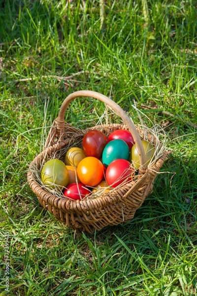 Obraz Osterkörbchen