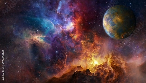 Obraz planet in space