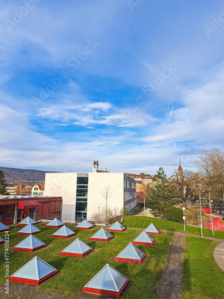 Obraz building in the city