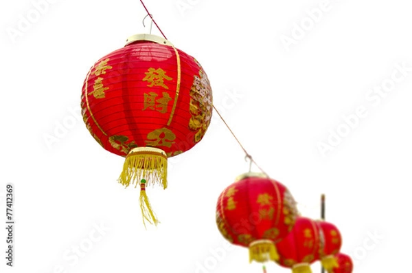 Obraz chinese new year lantern