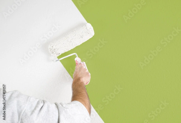 Obraz Wände streichen