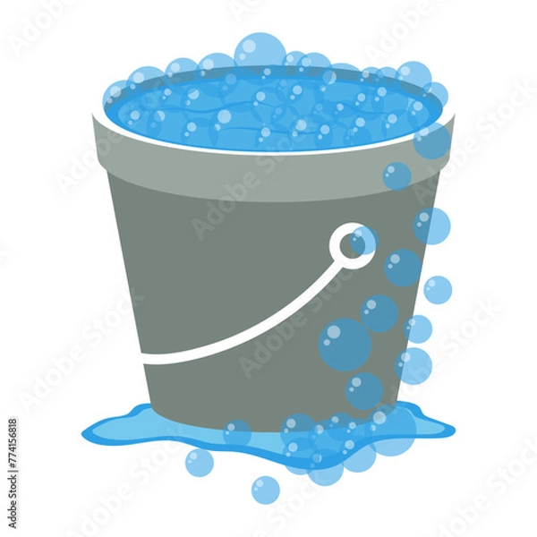 Obraz Bucket And Bubble