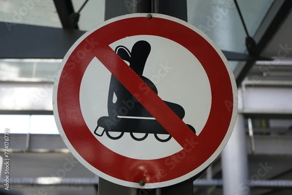 Obraz inline skates inliner verbot blades