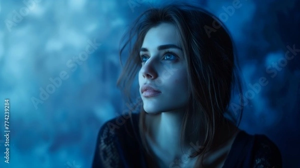 Fototapeta Daydreaming in Azure Skies