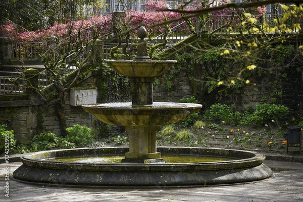 Obraz fuente en el parque