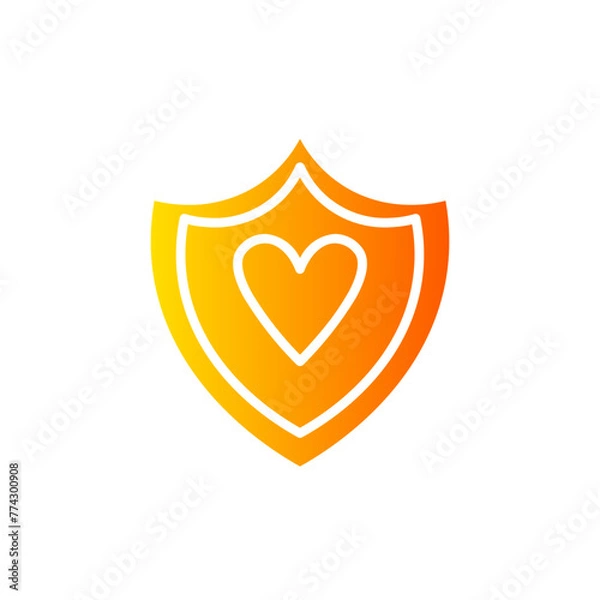 Fototapeta medical gradient icon