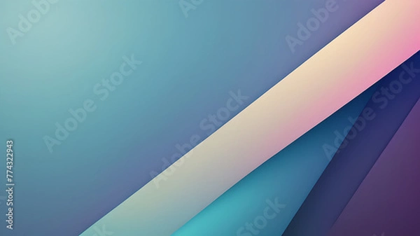 Fototapeta Blue Gradient Background,Simple form and blend of color spaces as contemporary background graphic backdrop