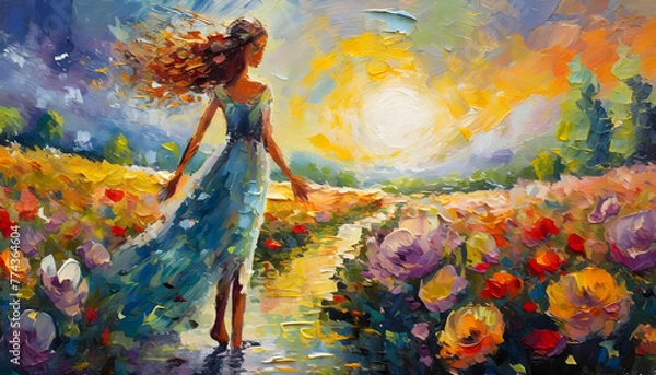 Fototapeta joy and happiness