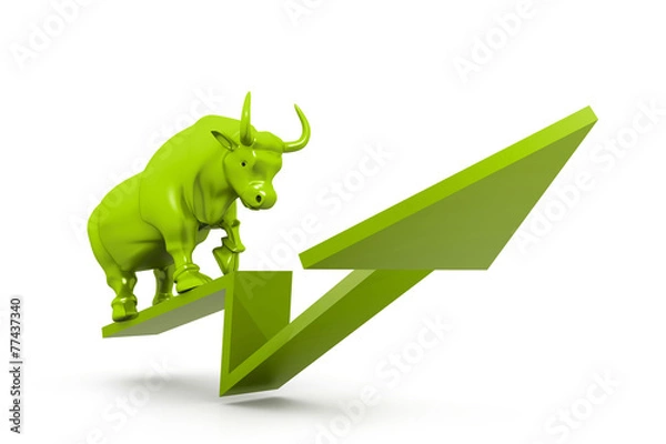 Obraz Boom bull graph