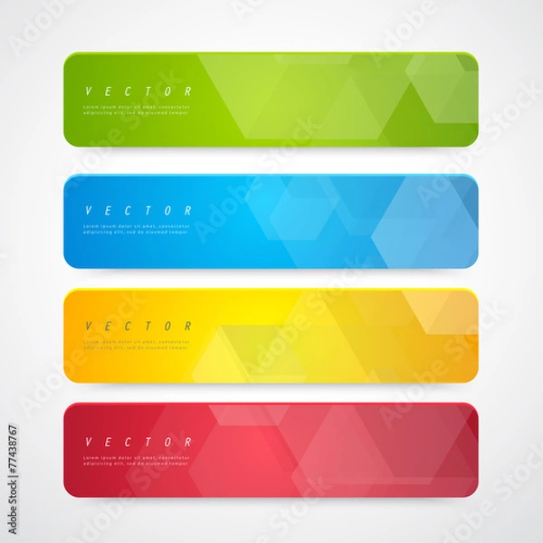 Fototapeta Flyer template header design.