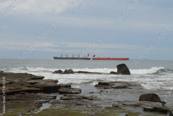 Obraz ship in the sea