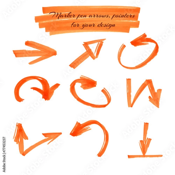 Fototapeta Arrows and pointers