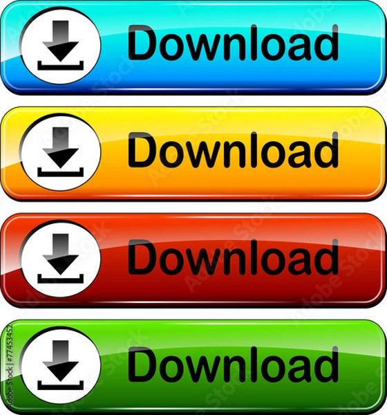 Fototapeta download push buttons