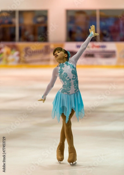 Obraz фигуристка